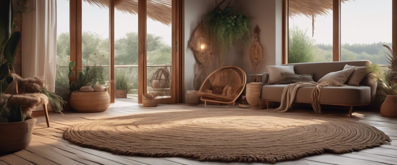 Tapis en fibres naturelles