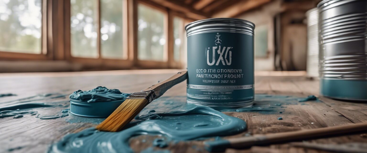 Water-based eco-friendly paint can