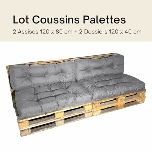 Coussins Palette Bananair